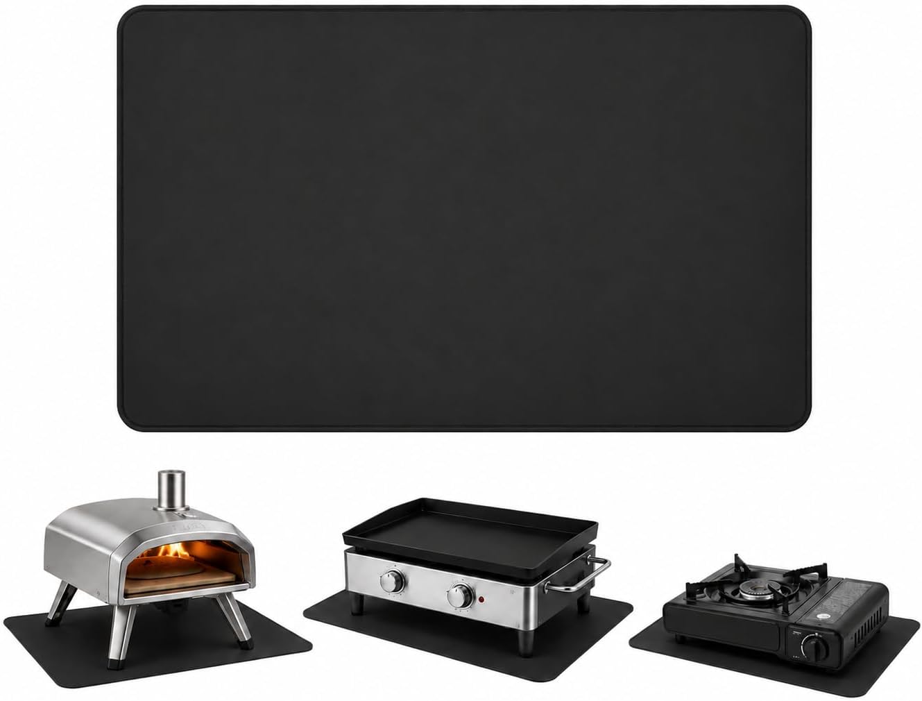 Heat-Resistant Grill Mat for Countertops and Tables
